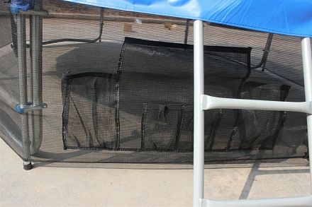 Батут Optifit Like Blue 12ft с сине-желтой крышей