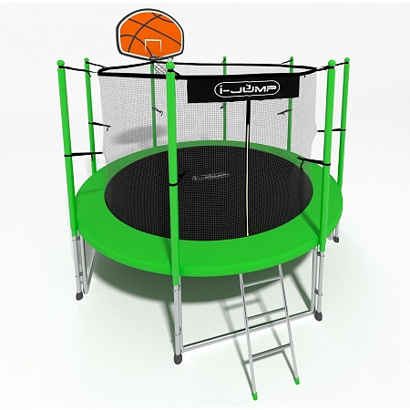 Батут i-Jump Basket 14ft green