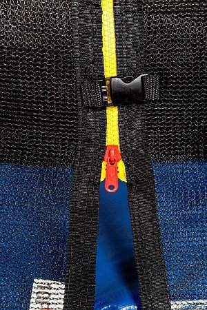 Батут GetActive Jump 10FT Inside синий с нижней сеткой и чехлом