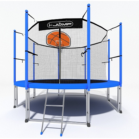Батут i-Jump Basket 12ft blue