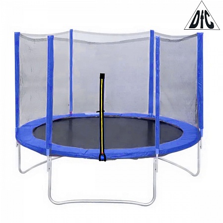Батут DFC TRAMPOLINE FITNESS с сеткой 8FT-TR-B