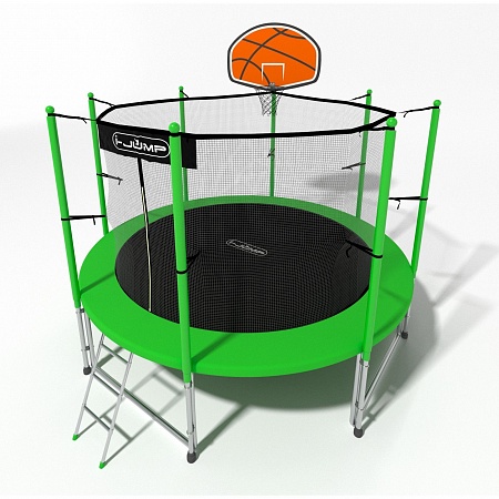 Батут i-Jump Basket 14ft green