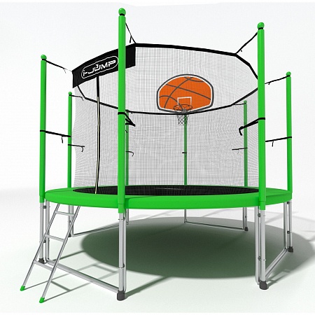 Батут i-Jump Basket 8ft green