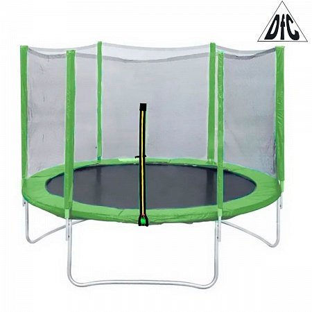Батут DFC TRAMPOLINE FITNESS с сеткой 14FT-TR-LG