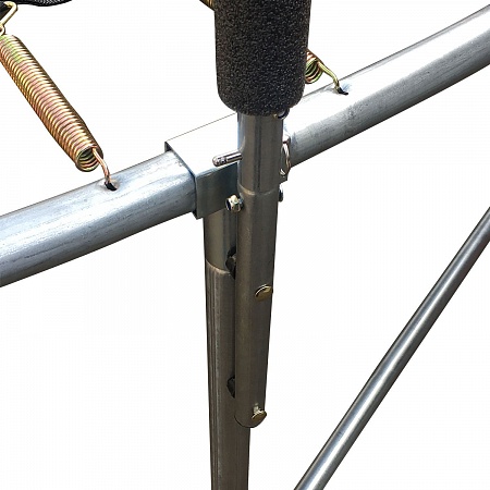 Батут DFC JUMP 6ft складной, с сеткой apple green