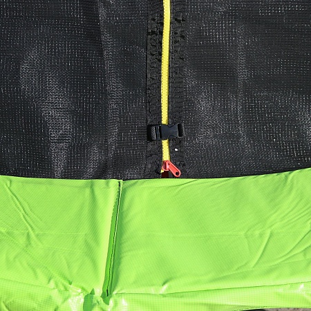 Батут DFC JUMP 6ft складной, с сеткой apple green