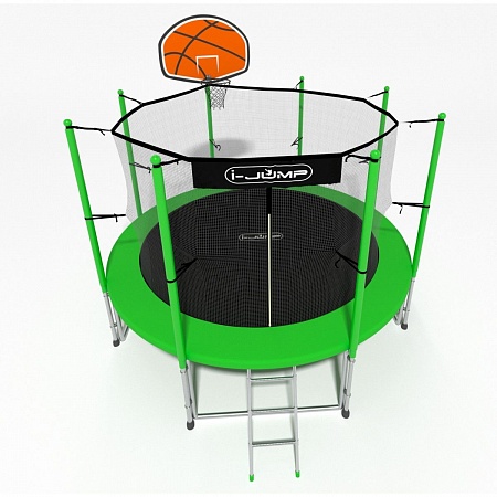 Батут i-Jump Basket 8ft green