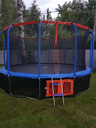 Батут DFC JUMP BASKET с сеткой 16FT-JBSK-B