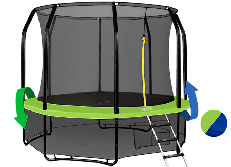 Батут Hasttings Sky Double (3,96 м)