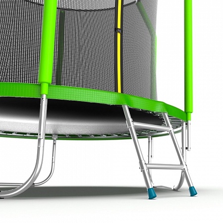 EVO Jump Cosmo 6ft (Green) Батут с внутренней сеткой и лестницей, диаметр 6ft (зеленый)