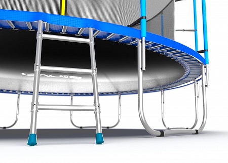 EVO JUMP Internal 16ft (Blue) Батут с внутренней сеткой и лестницей, диаметр 16ft (синий)